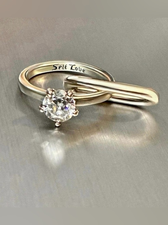 Pandora Jewelry - Pandora 925 Sterling Charm Connector ‘Marry Me’ Double Styling Link #792525C01